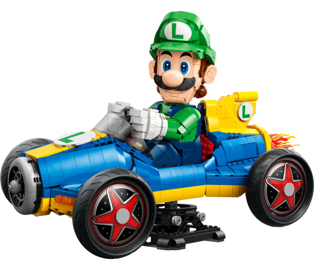 LEGO SUPER MARIO 72050 Mario Kart™ — Luigi i Mach 8 - 1529852 - zdjęcie 3